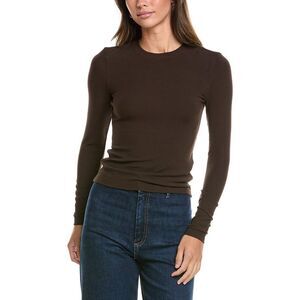 Frame Denim Womens  The Rib Crew T-Shirt